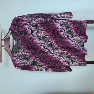 Alia XL blouse with 3/4 sleeves